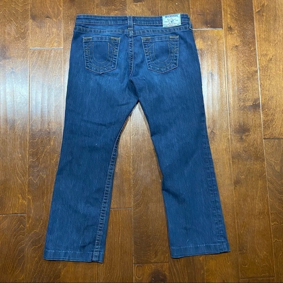 True Religion Straight Leg Denim Jeans Blue Size 36 - Picture 4 of 7
